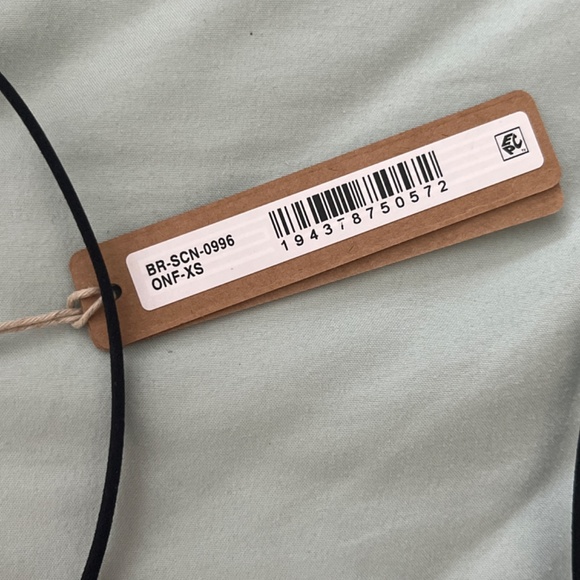 LIMITED EDITION SKIMS XS ONYX SPARKLING BRALETTE - Picture 2 of 3